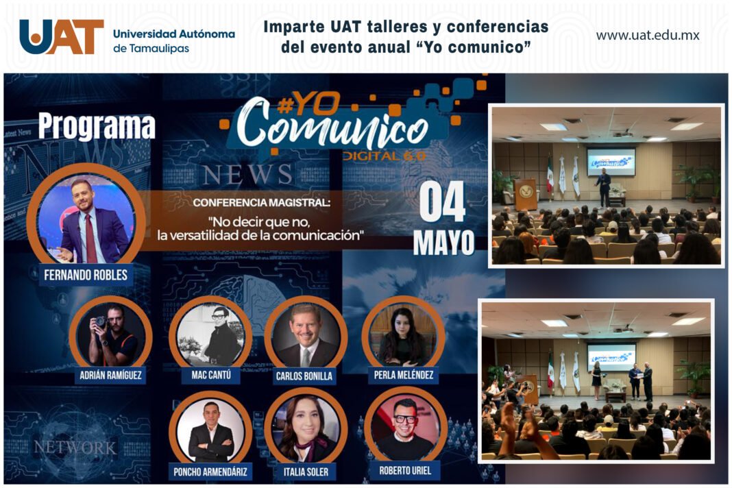 Imparte UAT talleres y conferencias del evento Yo Comunico Digital 6.0