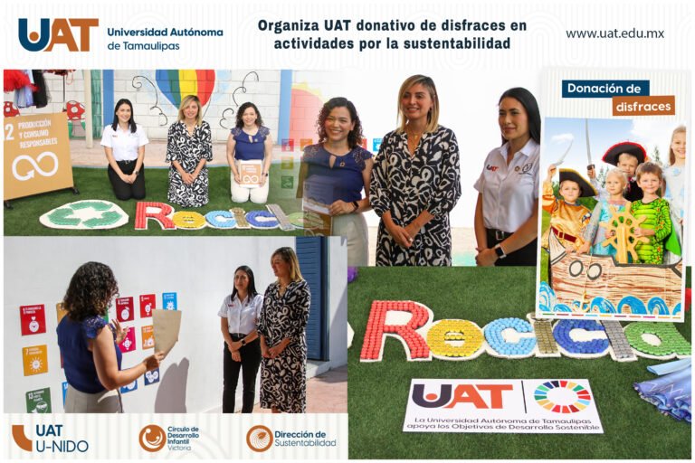 Organiza UAT donativo de disfraces en actividades de reciclaje