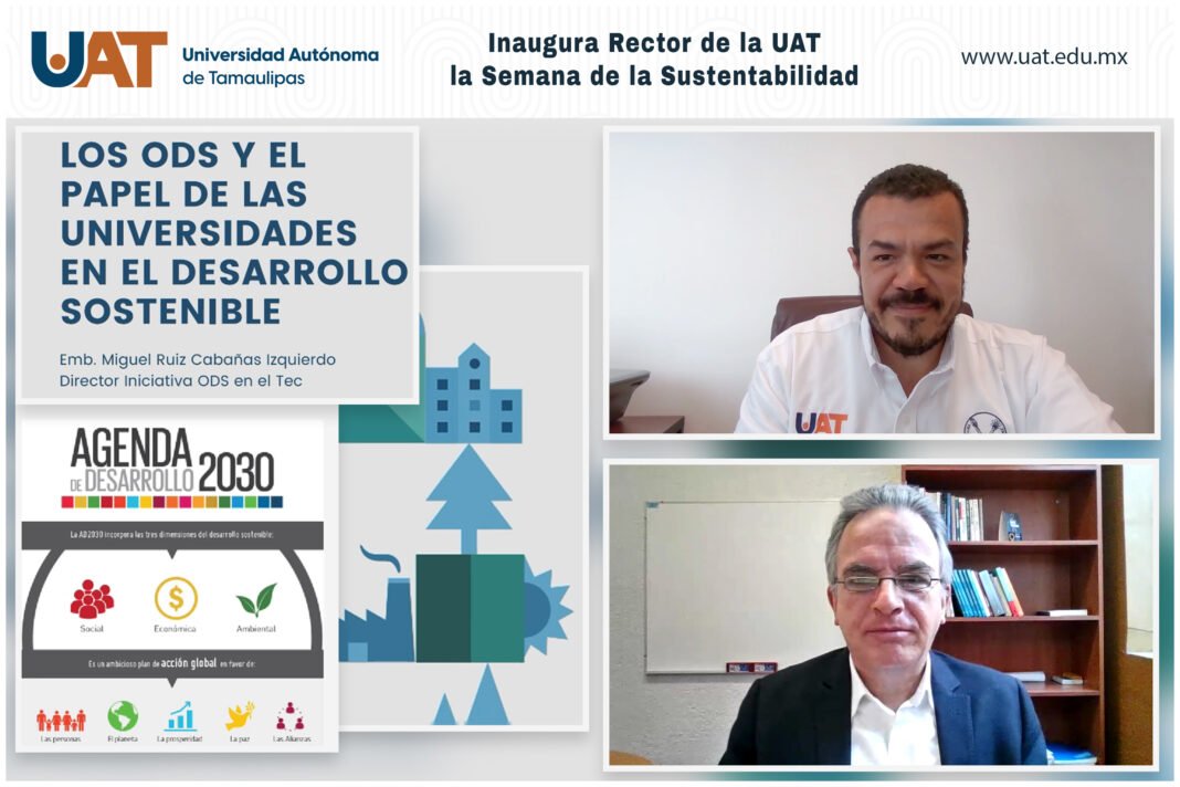 Inaugura Rector de la UAT la Semana de la Sustentabilidad