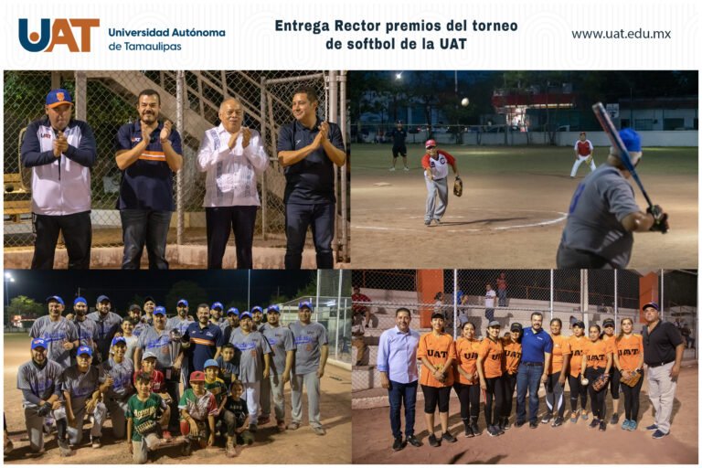 Entrega el Rector premios del torneo de softbol de la UAT
