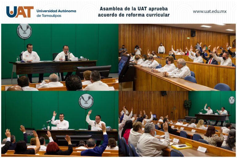 Asamblea de la UAT aprueba acuerdo de reforma curricular
