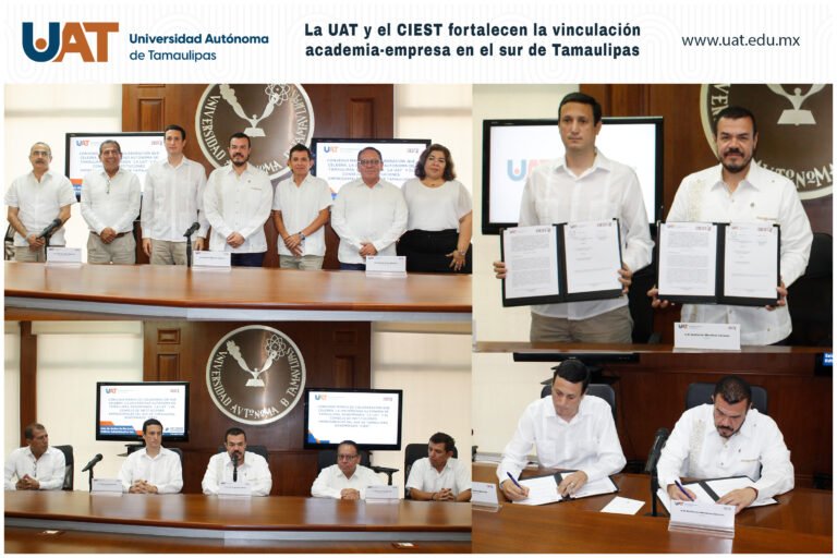 La UAT y el CIEST fortalecen la vinculación academia-empresa en el sur de Tamaulipas