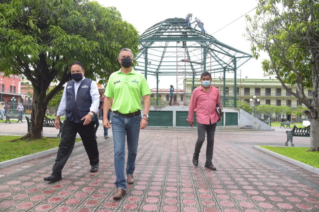 Supervisa Chucho Nader Mantenimiento de Sitios  Turística de Tampico￼