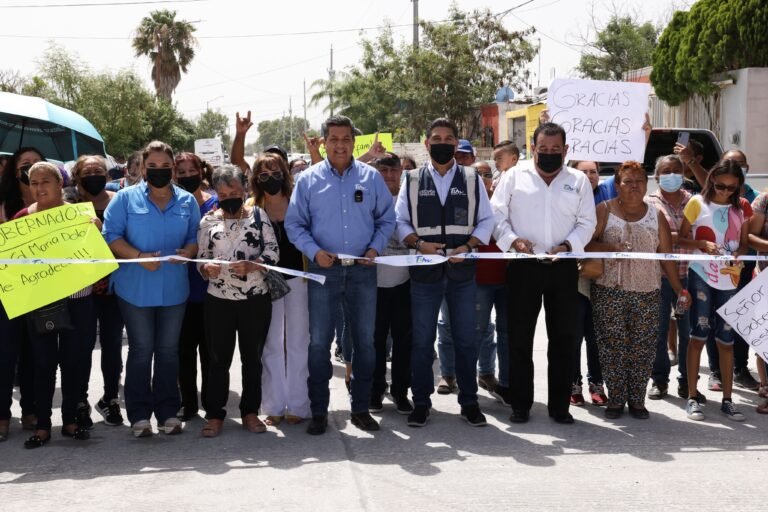 Sigue invirtiendo GobTam en pavimentación de calles para municipios