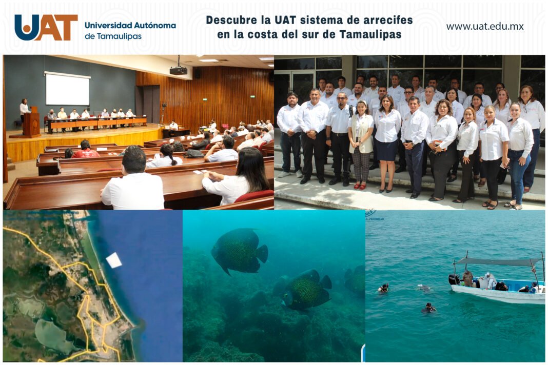 Descubre la UAT sistema arrecifal en costas de Tamaulipas 
