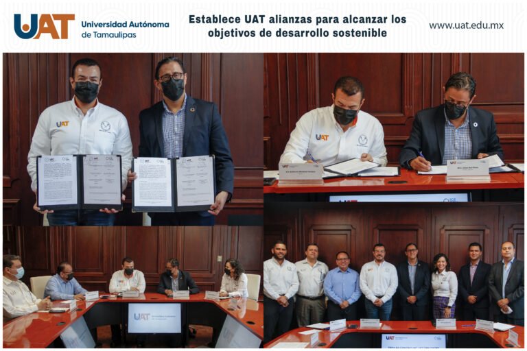 Establece UAT alianzas para alcanzar los Objetivos de Desarrollo Sostenible￼