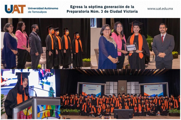 Egresa la séptima generación de la Preparatoria 3 de la UAT  