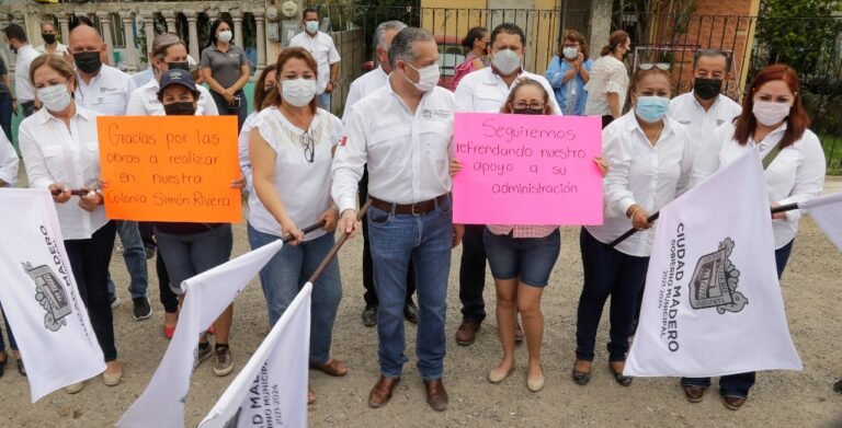 Responde Gobierno Municipal a necesidades de colonias maderenses