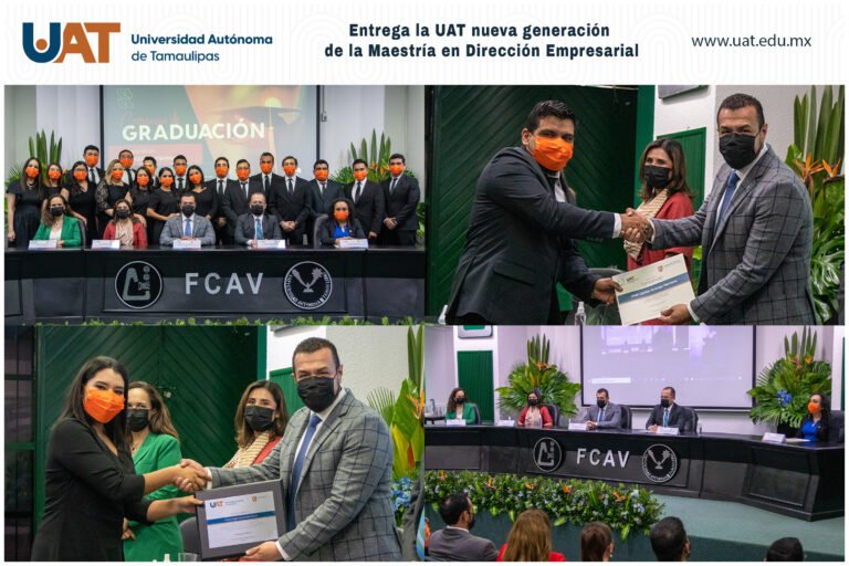 Entrega la UAT nueva generación de la Maestría en Dirección Empresarial