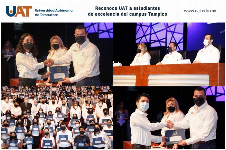 Reconoce UAT a estudiantes de excelencia del Campus Tampico