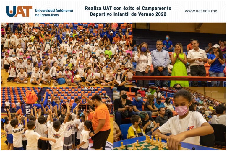 Concluye UAT el Campamento Deportivo Infantil de Verano 2022