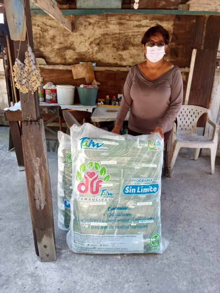 Entrega DIF Tamaulipas dotaciones Sin Límites a personas con discapacidad del estado.￼