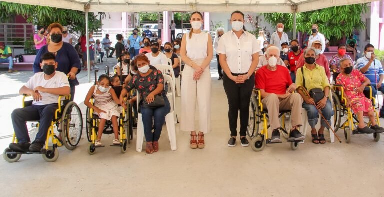 Apoya Presidenta de DIF Madero a grupos vulnerables con segunda entrega de aparatos funcionales