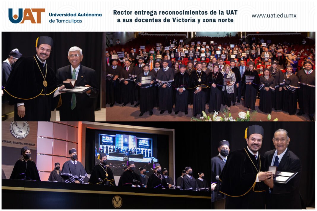 Rector de la UAT reconoce a docentes de Victoria y zona norte