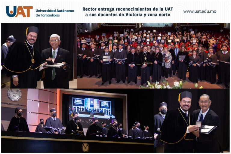 Rector de la UAT reconoce a docentes de Victoria y zona norte
