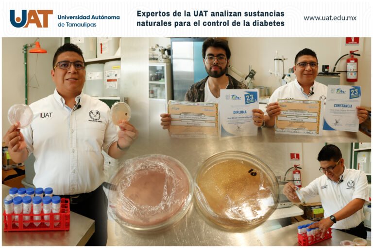 Expertos de la UAT analizan sustancias naturales para el control de la diabetes