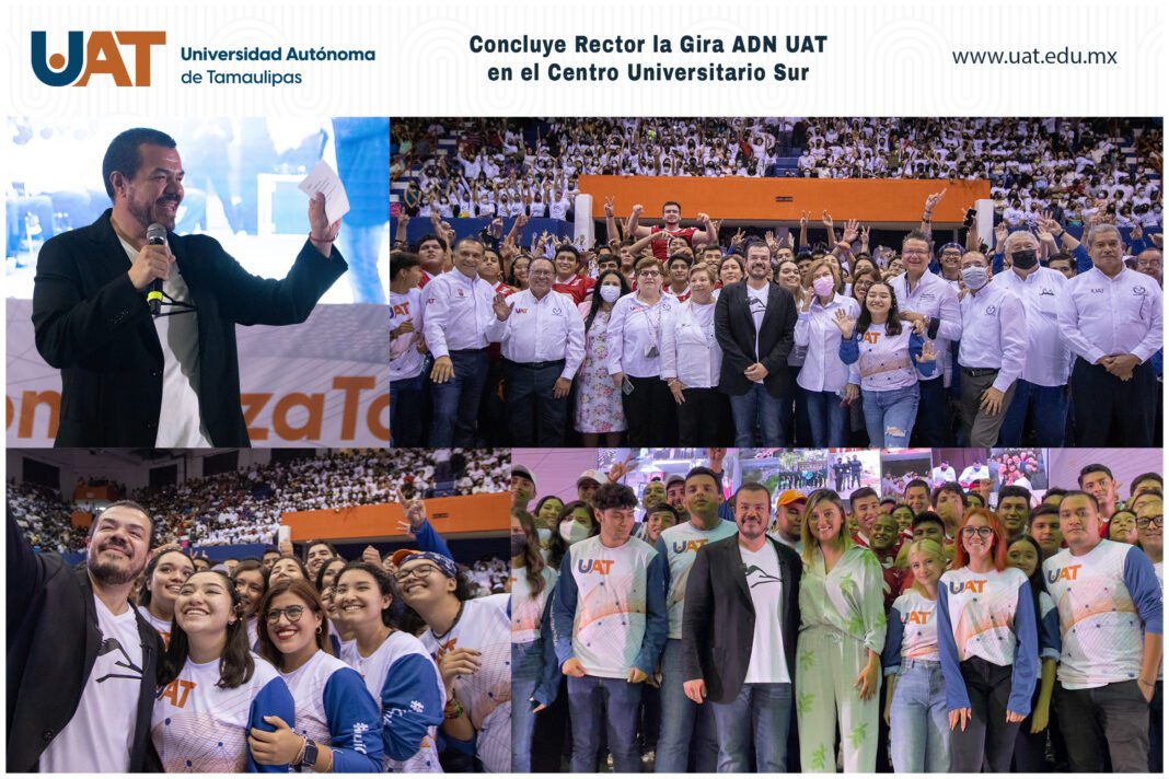 Concluye Rector la Gira ADN UAT en el Centro Universitario Sur