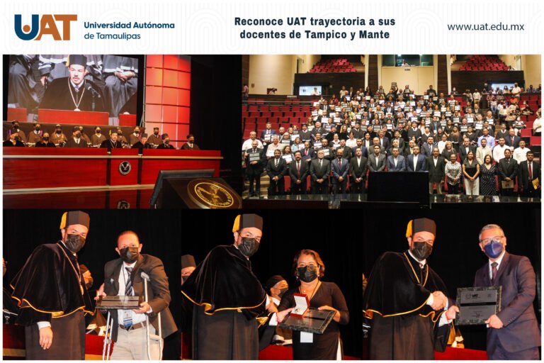 Reconoce UAT trayectoria a sus docentes de Tampico y Mante