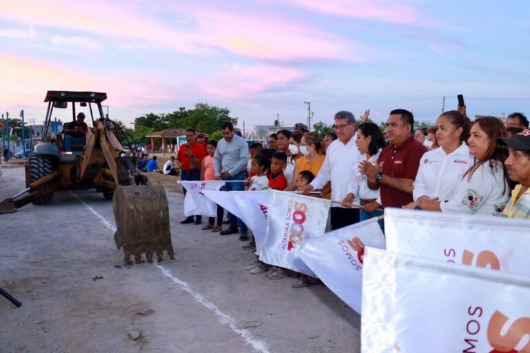 CON MÁS OBRA PÚBLICA ARMANDO MARTÍNEZ MEJORA CALIDAD DE VIDA DE ALTAMIRENSES 