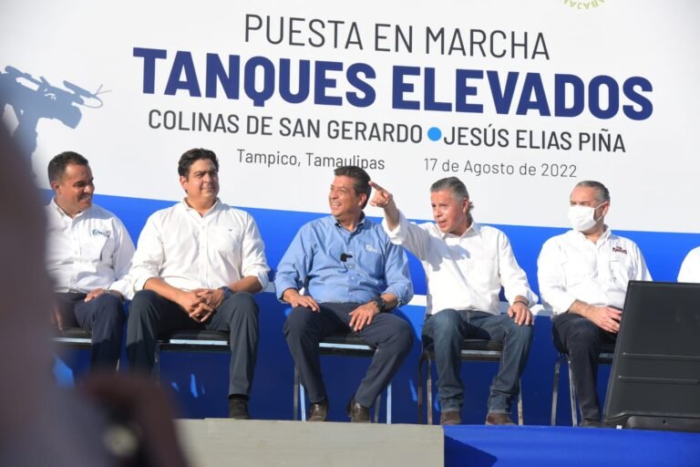 Con el Apoyo de Gob Tam Tampico Mejora Servicio de Agua Potable: Chucho Nader