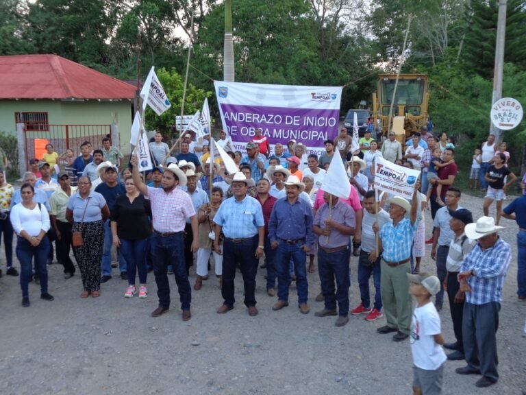 AVANZA LA TRANSFORMACION DE TEMPOAL CON MEJORES CAMINOS