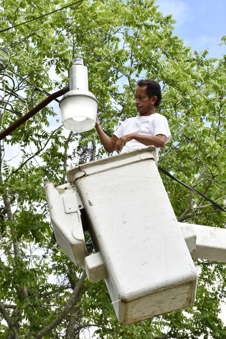 Contarán con calles mejor iluminadas