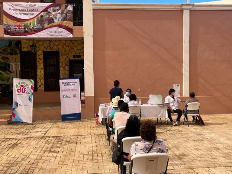 Realiza Gobierno de Tamaulipas campañas de salud visual y prótesis mamaria
