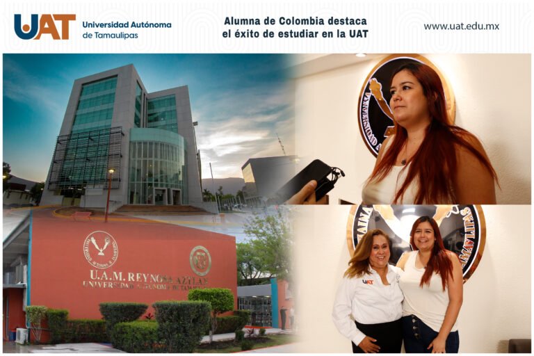 Alumna de Colombia comparte su éxito al estudiar en la UAT
