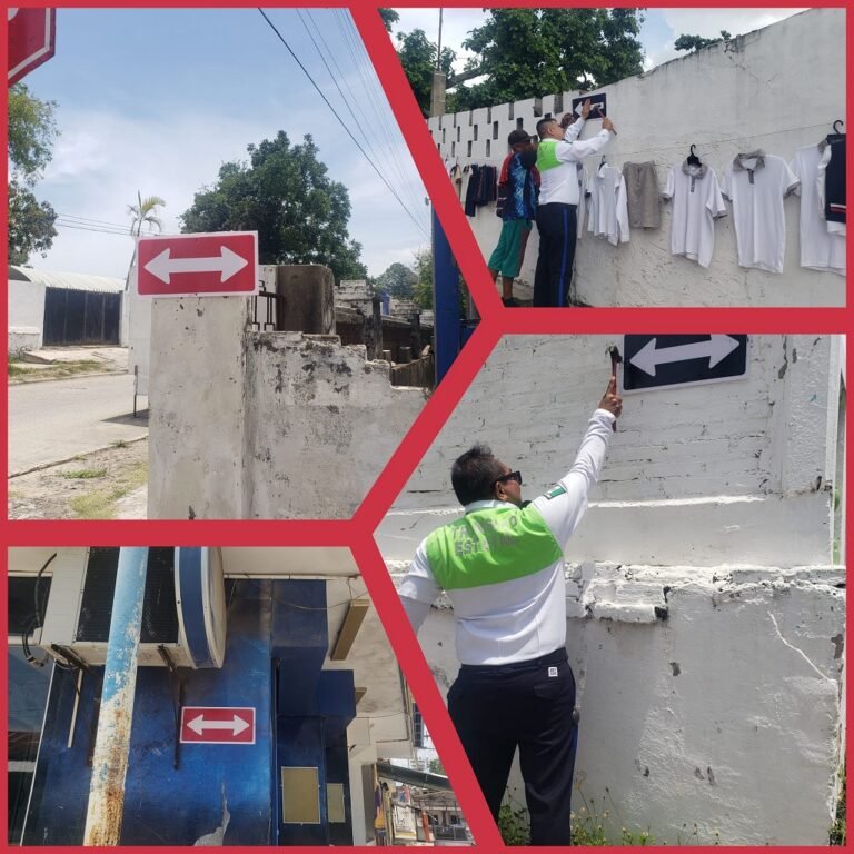 COLOCAN SENALAMIENTOS VIALES EN PUEBLO VIEJO