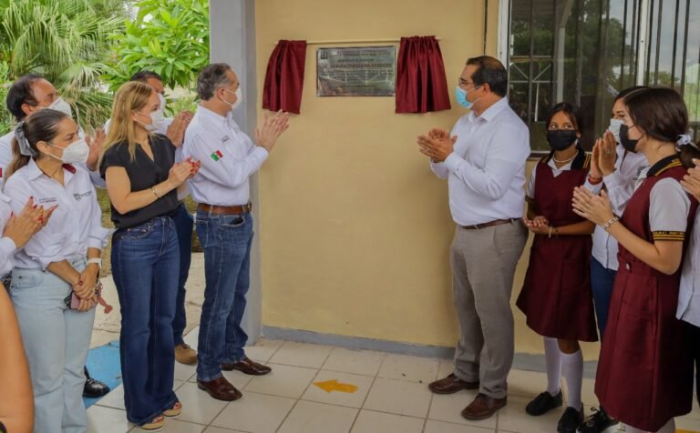 Mejora la infraestructura escolar en Gobierno de Adrián Oseguera