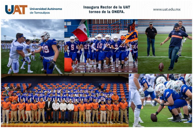 Inaugura Rector de la UAT torneo de la ONEFA en el CU Victoria