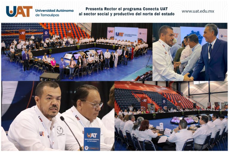 Preside Rector la gira Conecta UAT con sectores del norte del estado￼