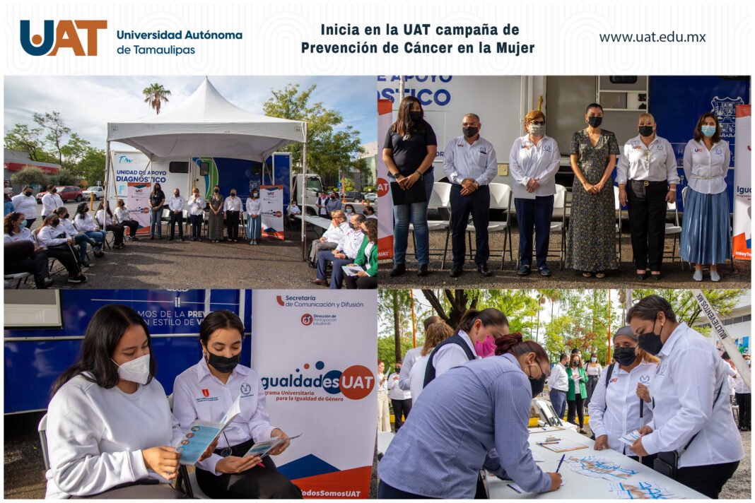 Inicia en la UAT campaña de Prevención de Cáncer en la Mujer￼