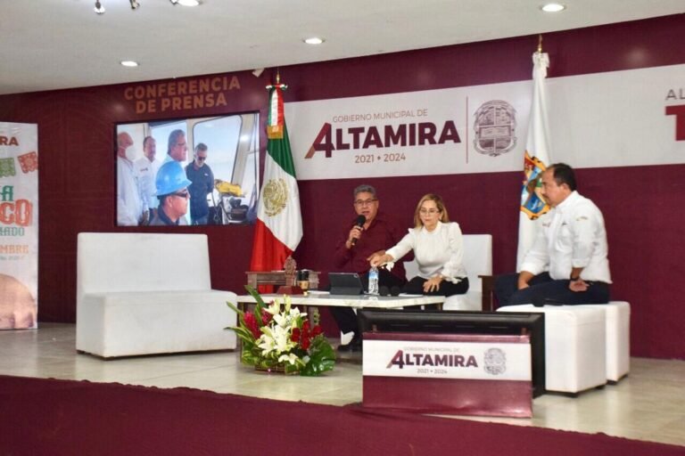 Destaca alcalde labor de COMAPA Altamira en desazolve de laguna de Champayán