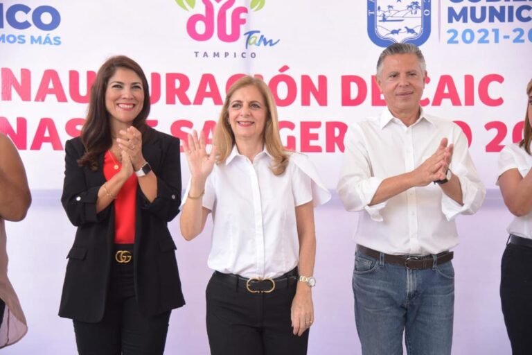 Inauguran Chucho Nader y Aida Féres de Nader, CAIC de Colinas de San Gerardo