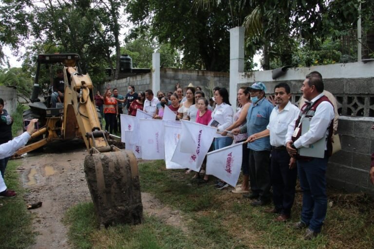 GOBIERNO DE ALTAMIRA, PROMOTOR DE BIENESTAR A TRAVÉS DE OBRA PÚBLICA