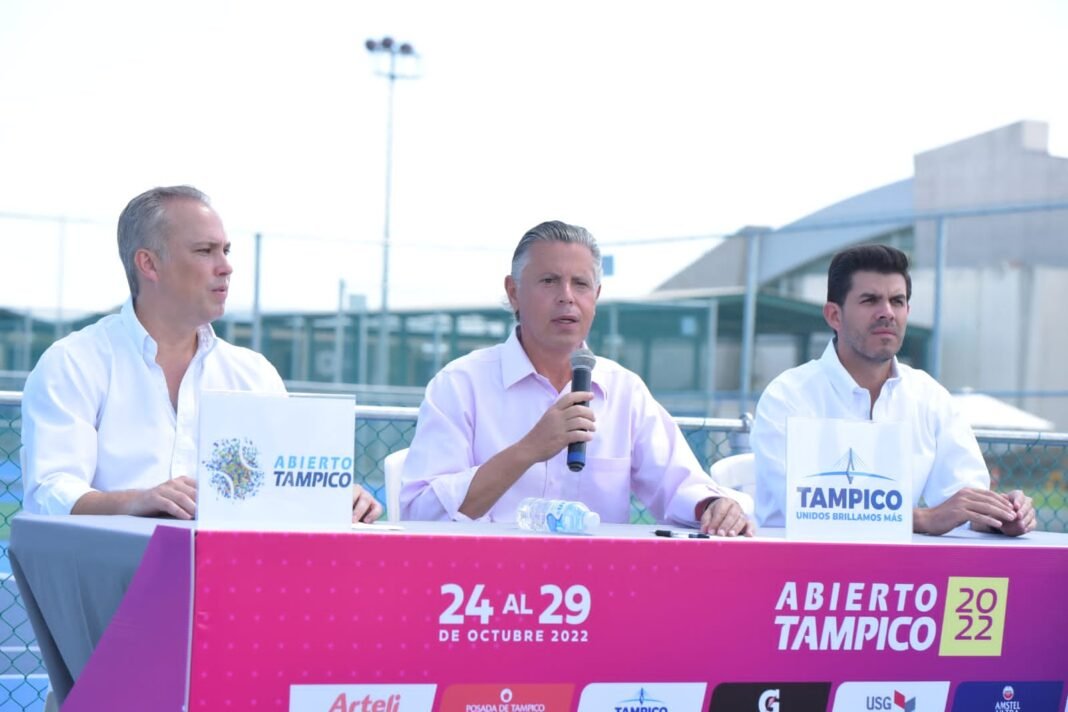 Cumplimos y Estamos Listos para el Abierto de Tenis Tampico 2022: Chucho Nader
