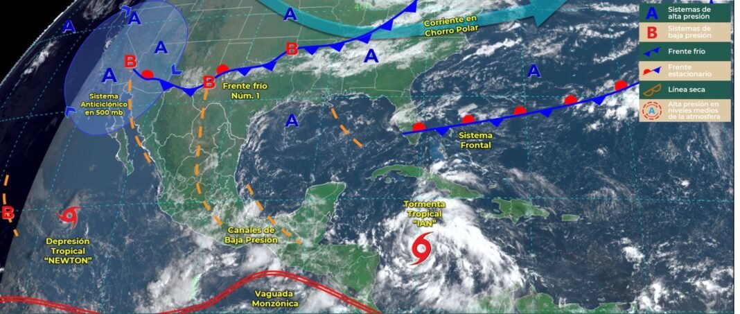 Ingresará a Tamaulipas el primer frente frío de la temporada