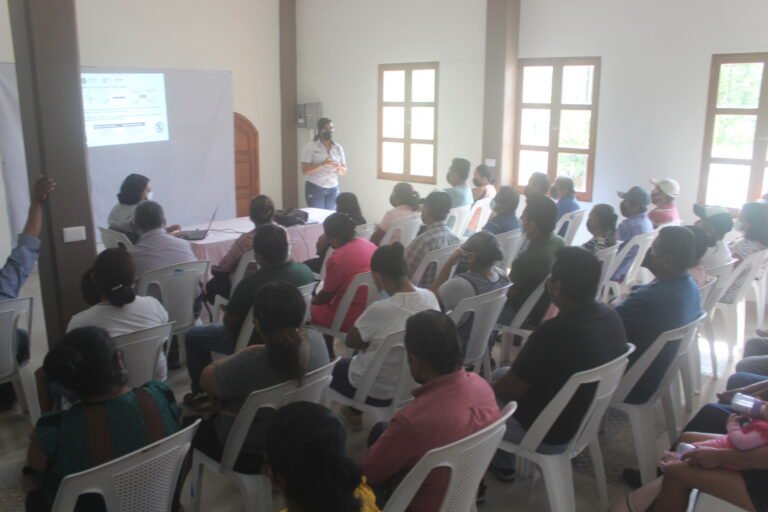 Capacitan a comerciantes que venden comida