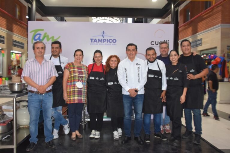 Gastronomía tamaulipeca brilla en Tampico durante las “Noches de Mercao”￼