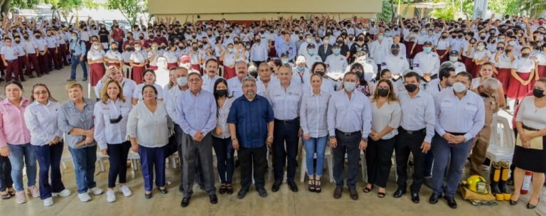 Fomenta Gobierno de Adrián Oseguera los valores en niños y jóvenes