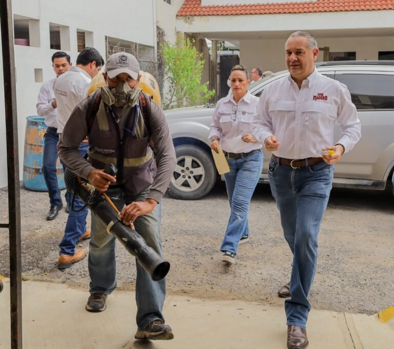 Intensifican Jornadas de Termonebulización en Ciudad Madero