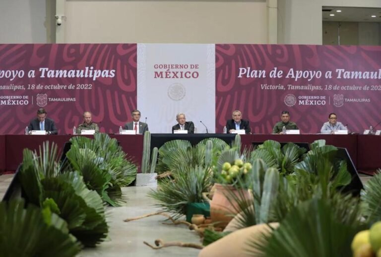 Vamos a apoyar con todo a Tamaulipas: AMLO
