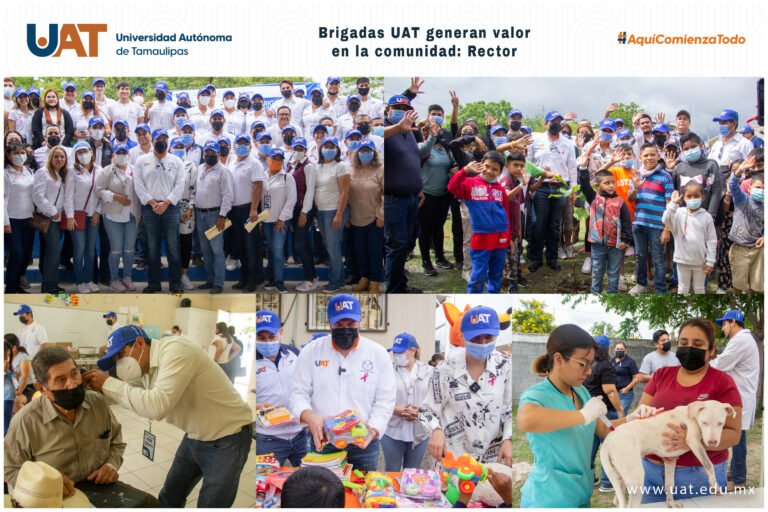 Brigadas UAT generan valor en la comunidad: rector￼