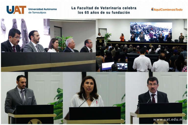 La FMVZ de la UAT celebra sus 65 años con congreso internacional￼