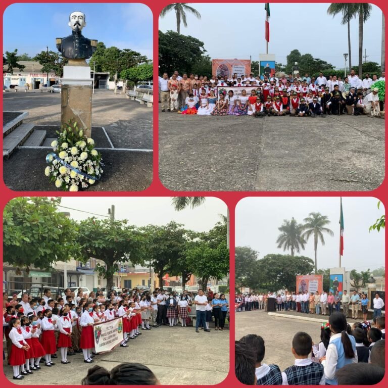 CONMEMORAN NATALICIO DEL CORONEL RAFAEL PLATON SANCHEZ