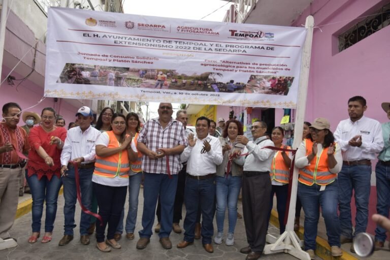 EN TEMPOAL, REALIZAN CON ÉXITO LA JORNADA DE CONSUMO SOLIDARIO