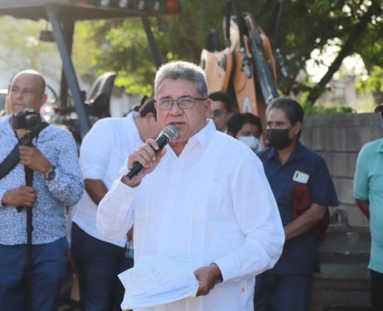 Inicia gobierno de Armando Martínez magna obra en sector Monte de los Olivos