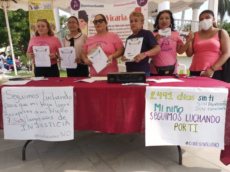 Abogadas recaban firmas para promover Ley Vicaria 