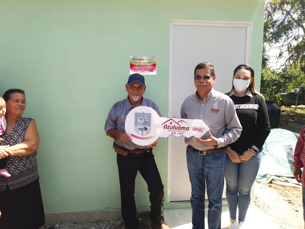 PROMUEVE GUTI RAMOS VIVIENDA DIGNA PARA LAS FAMILIAS 